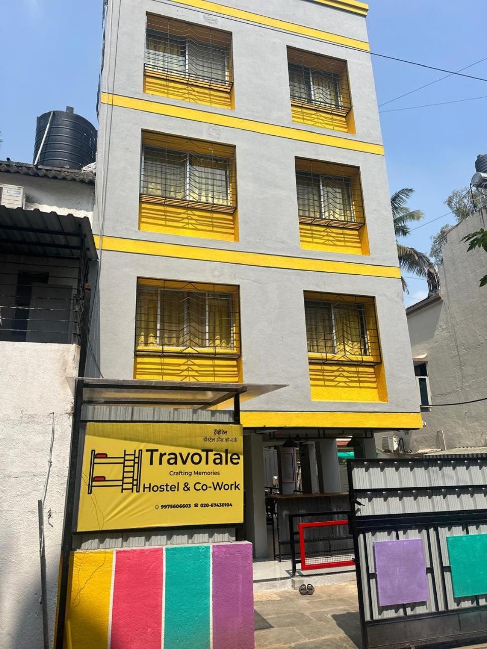 Travotale Hostel And Cowork Koregaonpark Pune Eksteriør bilde